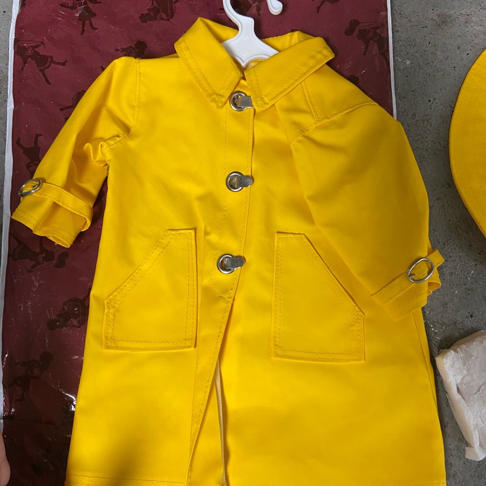 Molly McIntire Slicker & Rain Hat, Umbrella & Galoshes